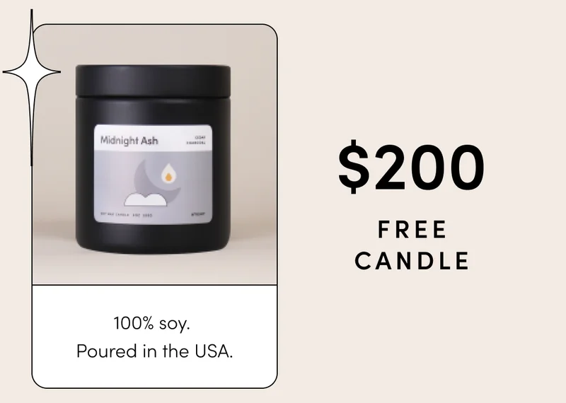 FREE CANDLE