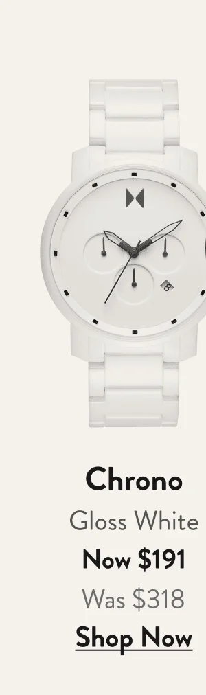 Chrono Gloss White