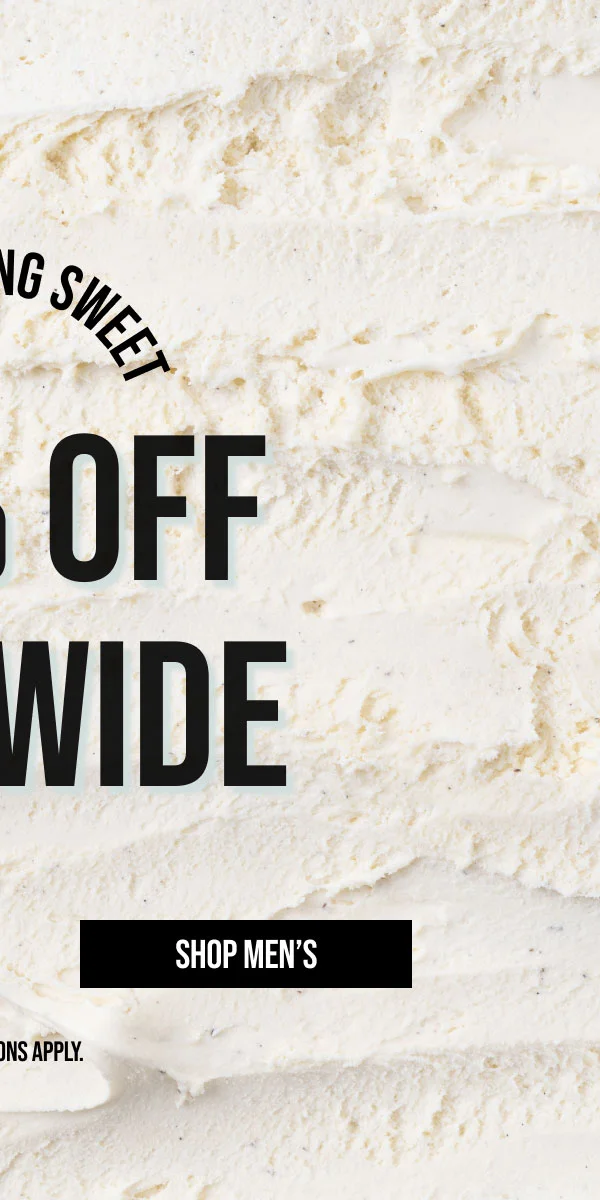 Up to 50% off Sitewide Shop Men's