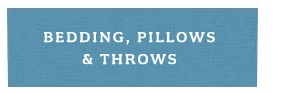Bedding, pillows, and throws