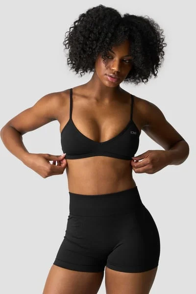 Image of Minimal Sports Bra Black