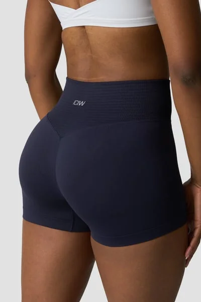 Image of Define Seamless V-Shape Shorts Navy