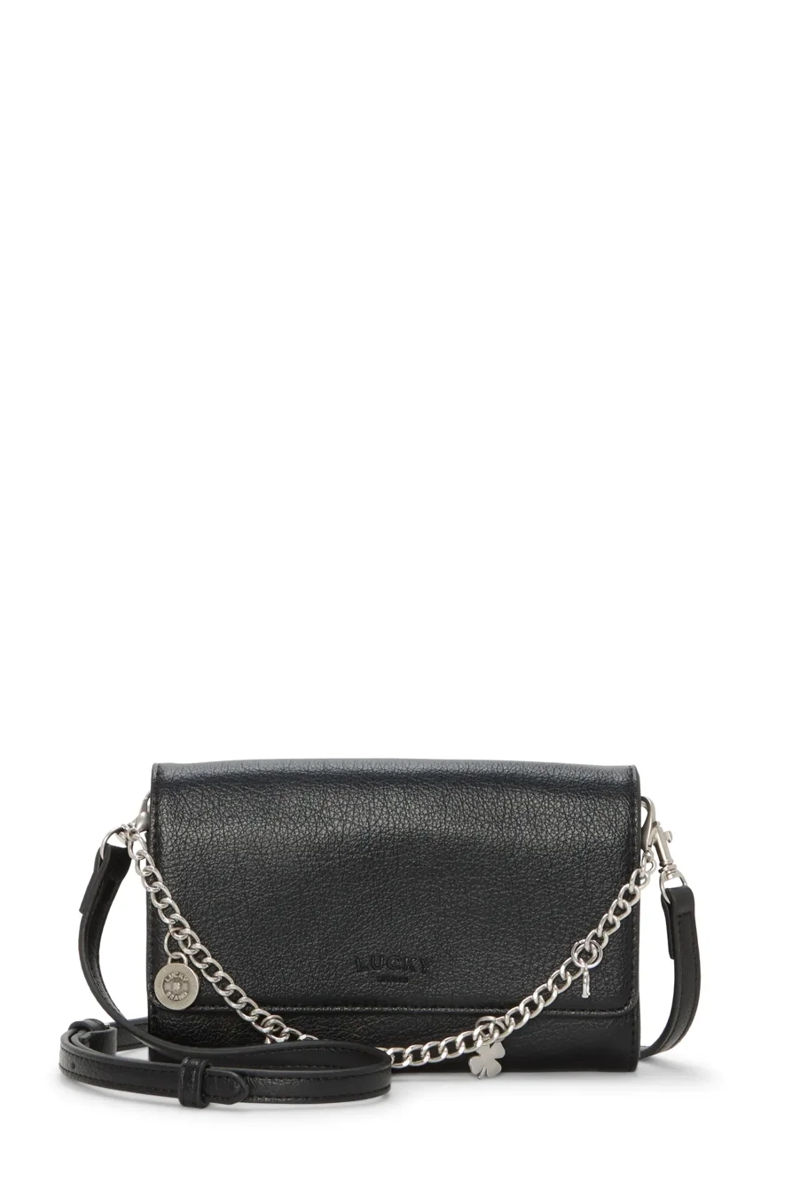 Image of Lucky Brand Kody Cross Walette in Open Blue/Turquoise