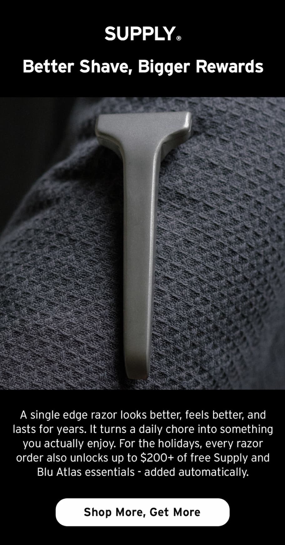 Better shave, bigger rewards