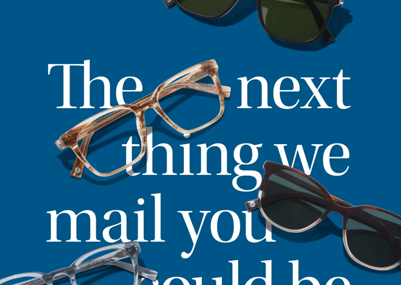 The next thing we mail you