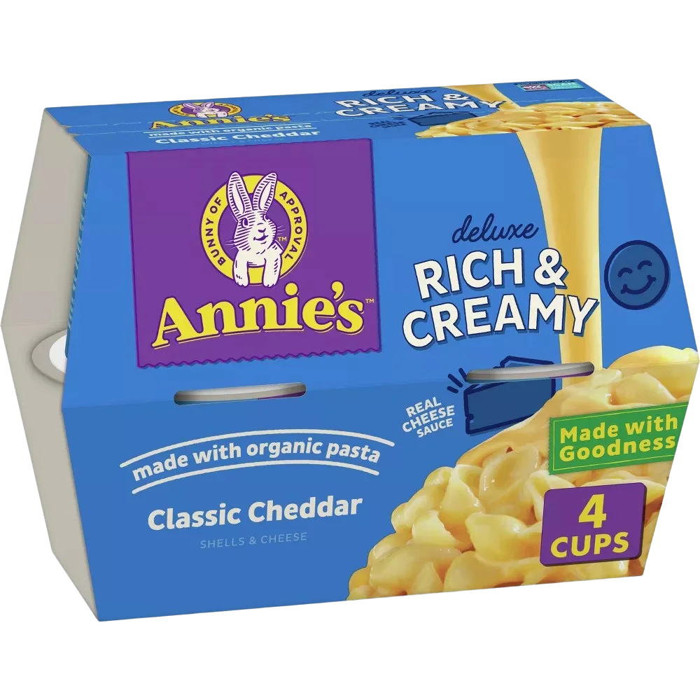 Image of Annie's Classic Deluxe Mac and Cheese Cups (4 CT)