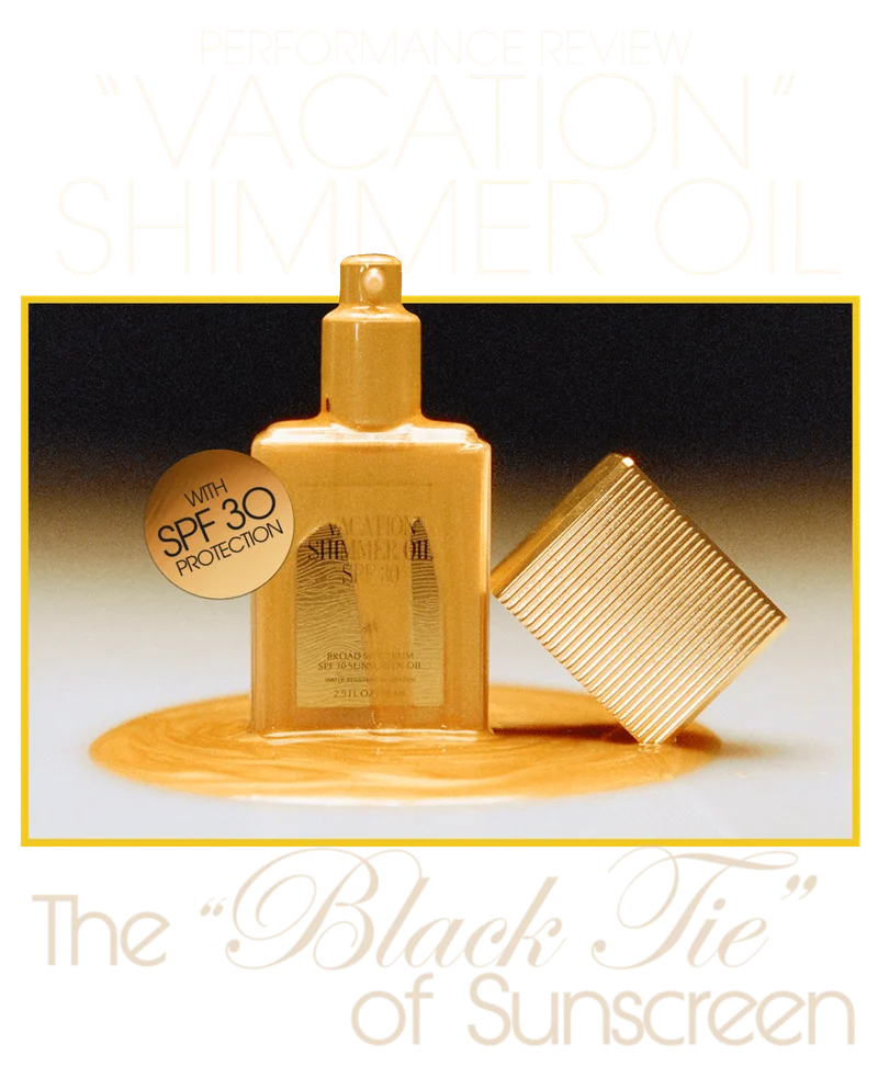 "VACATION" Shimmer Oil
