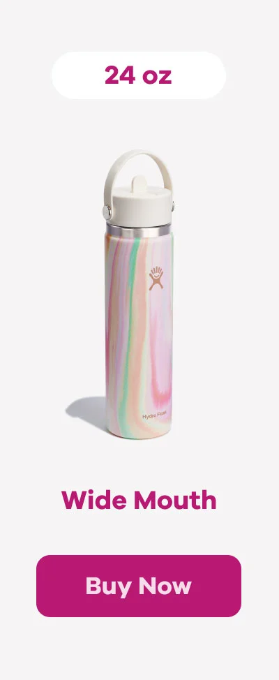 24 oz Wide Mouth with Flex Straw Cap | Shop Now