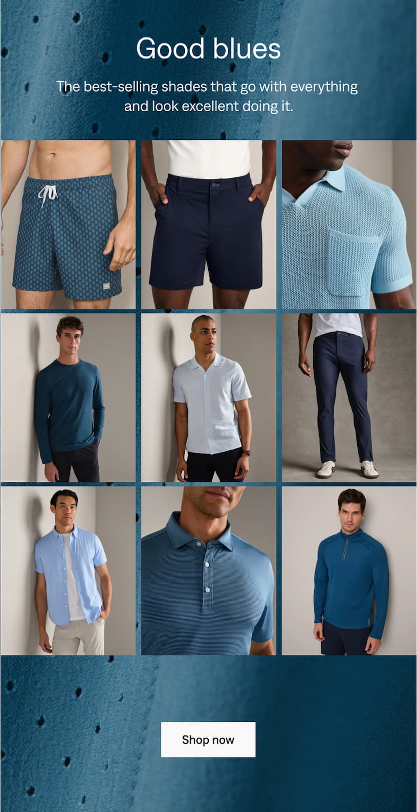 Good blues: Shop the full collection