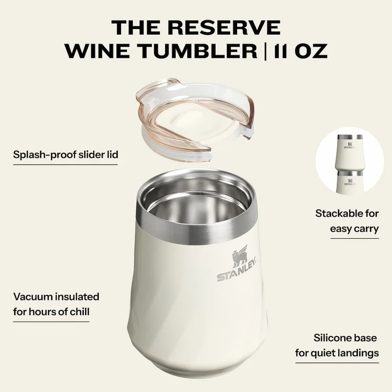 11oz Reserve Wine Tumbler Features and Benefits