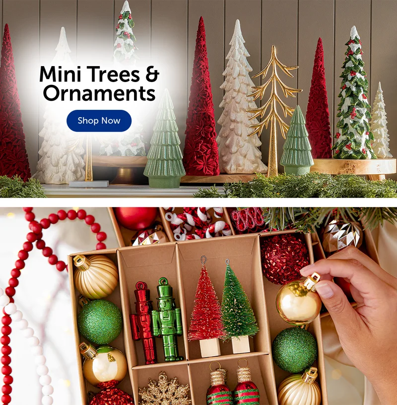 Mini Trees & Ornaments