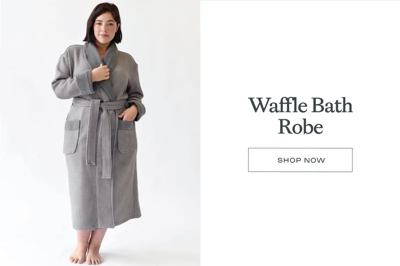 Shop The Waffle Bath Robe