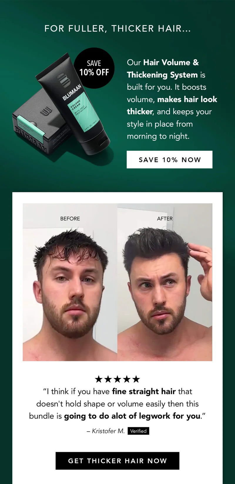 Hair Volume & Thickening System