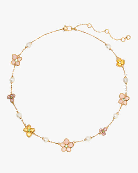 Pastel Petals Scatter Necklace