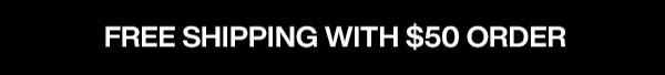 free shipping $50+