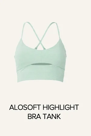 ALOSOFT HIGHLIGHT BRA TANK