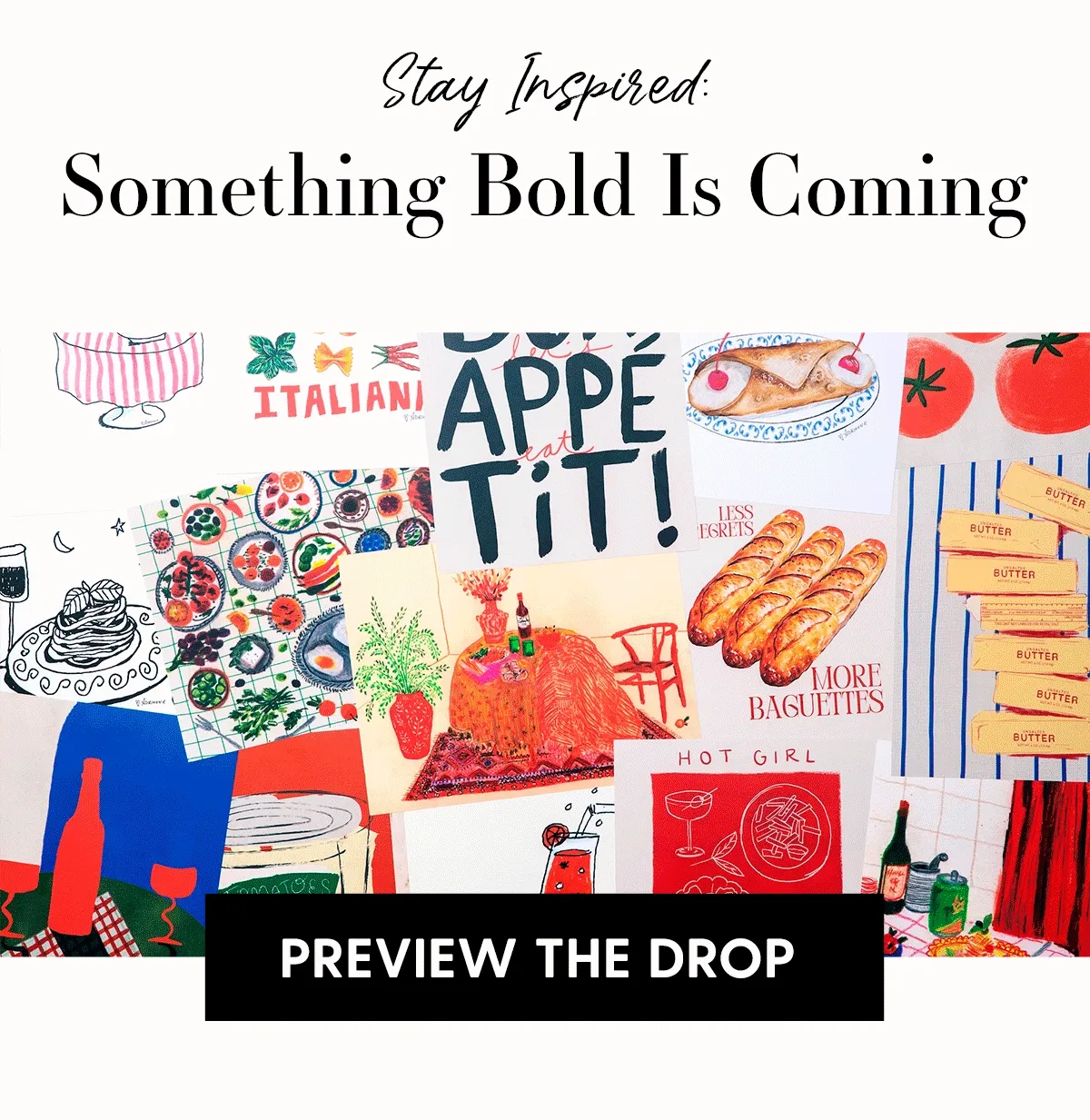 preview the drop