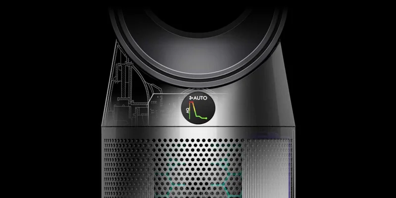 Dyson Purifier Cool™ purifying fan in Black and nickel
