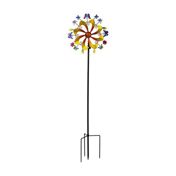 Plow & Hearth Interchangeable Garden Wind Spinner