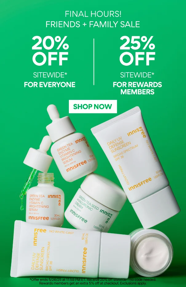 FRIENDS + FAMILY SALE