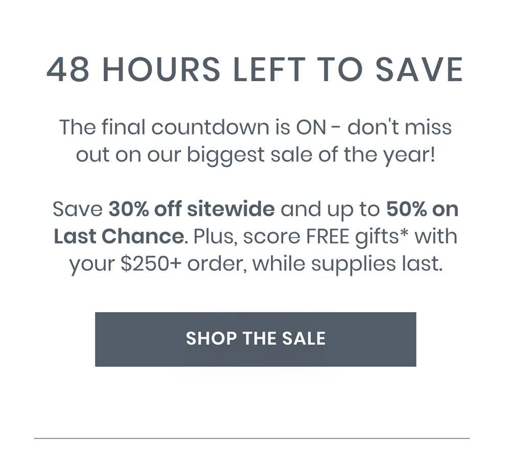 48 hours left to save