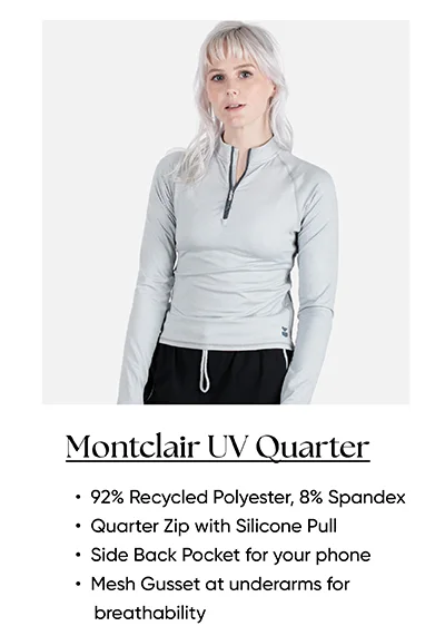 Montclair UV Quarter zip