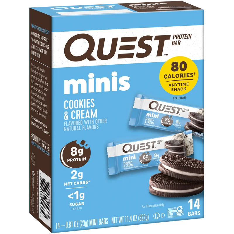 Image of Mini Cookies & Cream Protein Bars