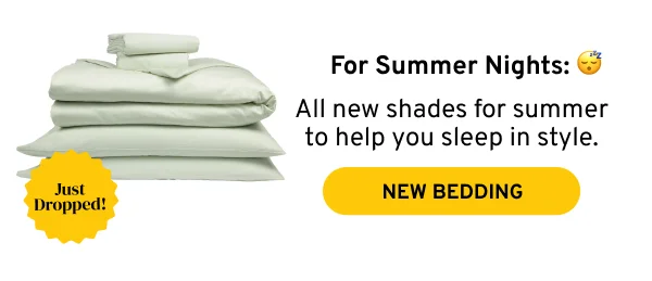 SHOP NEW BEDDING