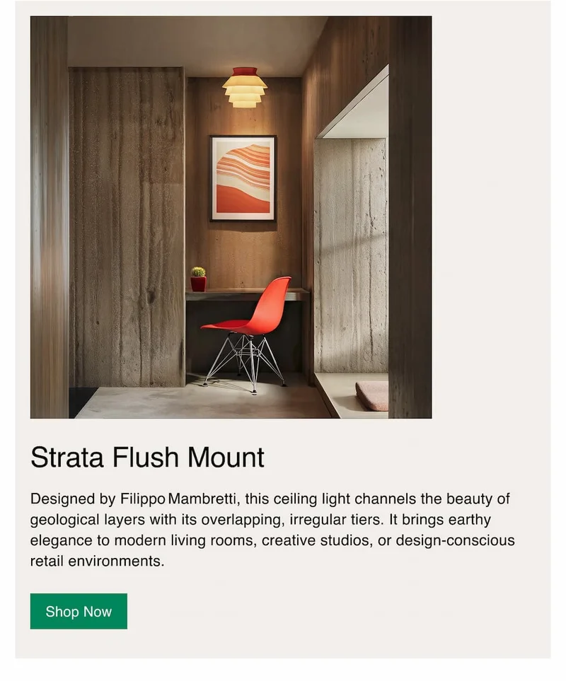 Strata Flush Mount