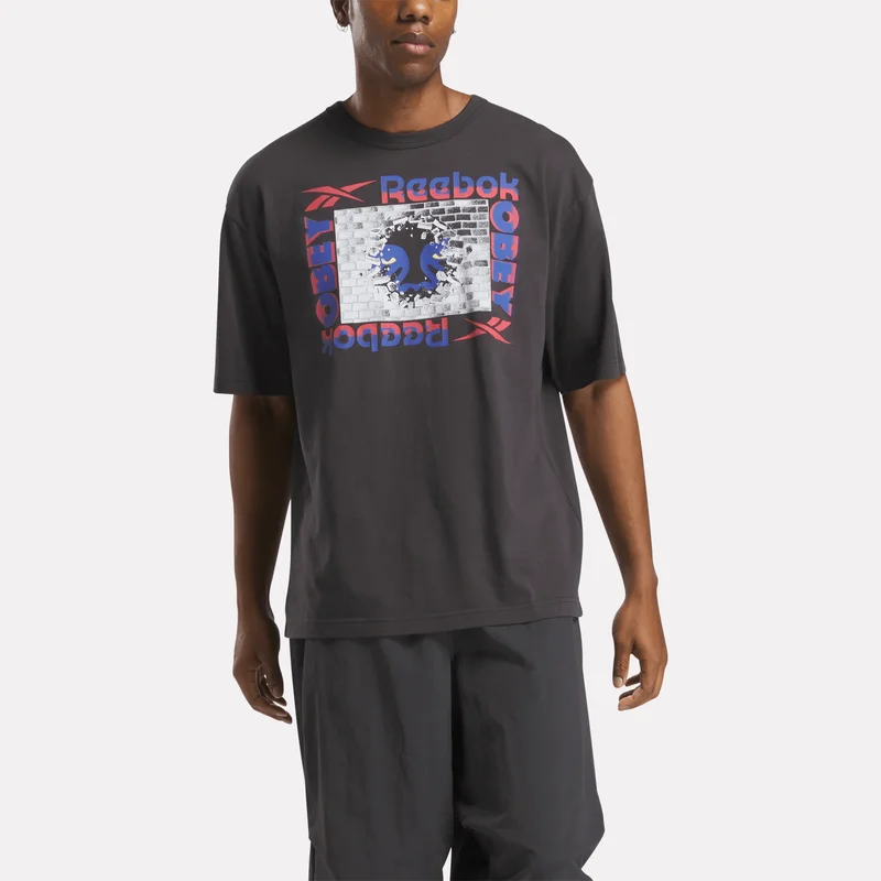 Image of Reebok x OBEY Graphic T-Shirt