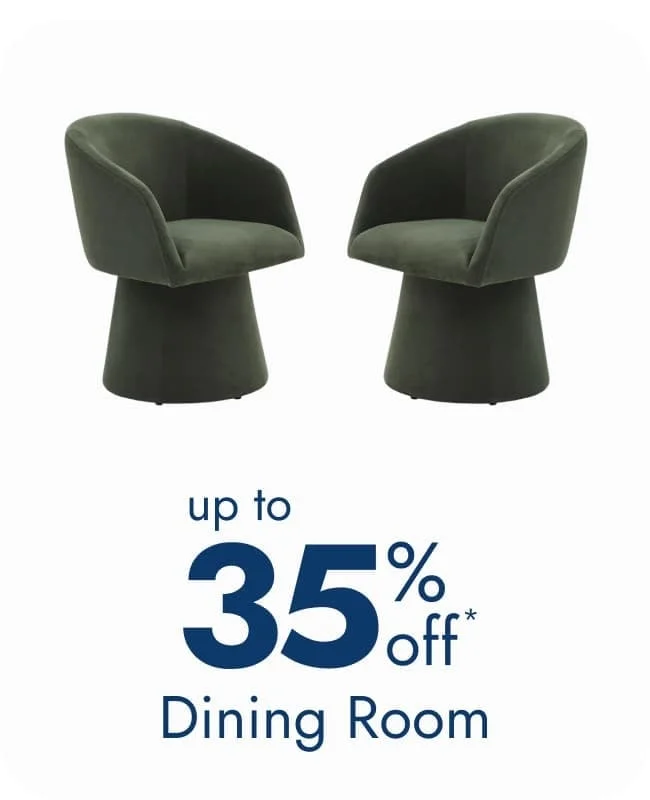 Save on Dining Room - up to 35% off