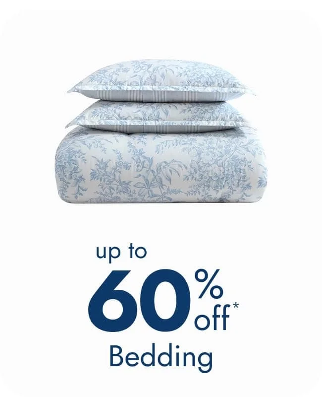 Save on Bedding - up to 60% off