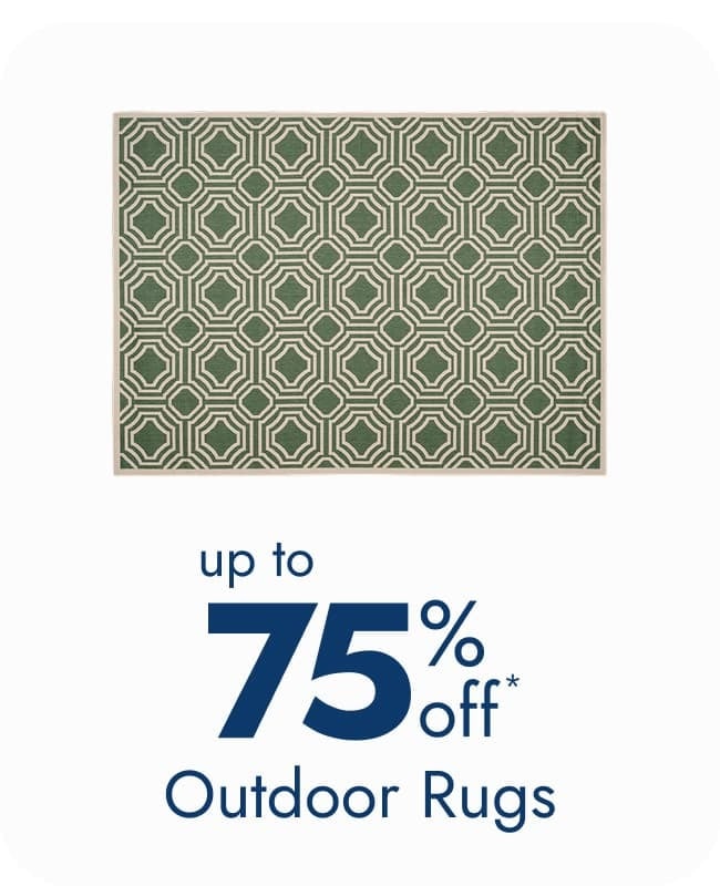 Save on Outdoor Rugs - up to 75% off