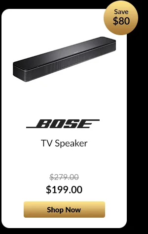 Bose TV Speaker