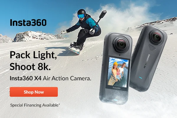 Insta360 Pack Light, Shoot 8k | Shop Now