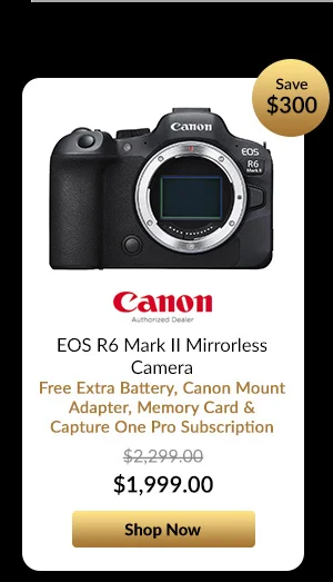Canon EOS R6 Mark II Mirrorless Camera