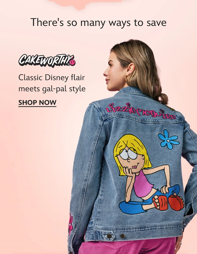 There's so many ways to save. Classic Disney flair meets gal-pal style | Shop Now