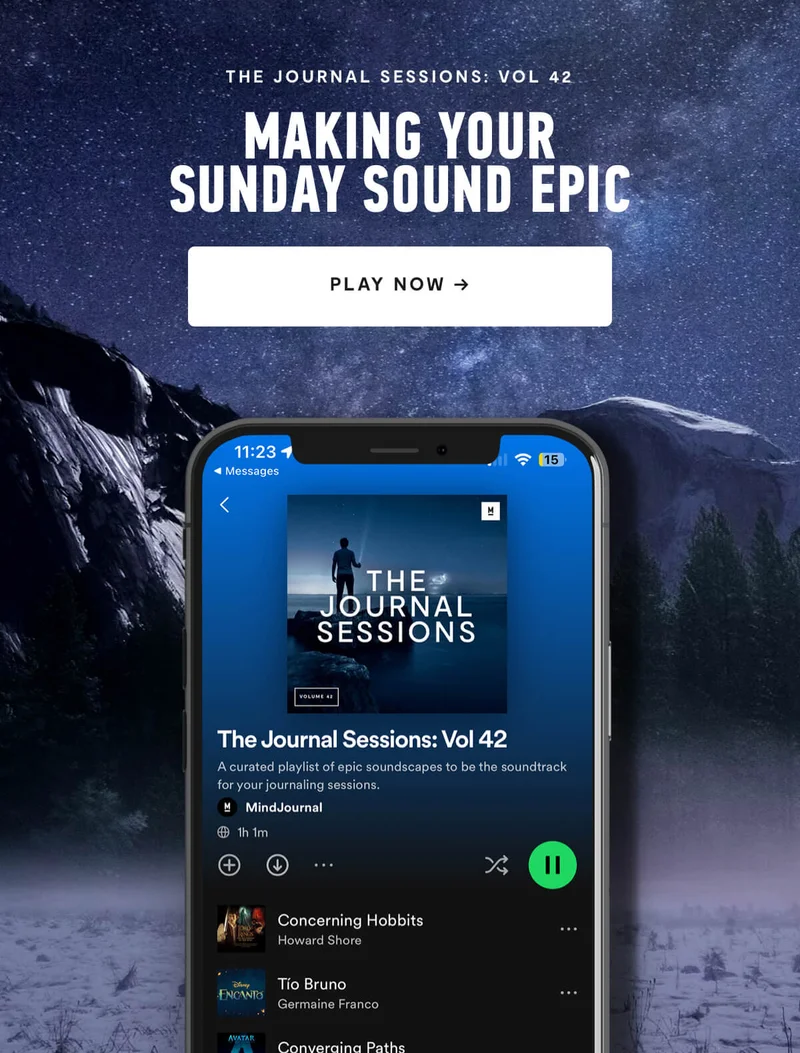 Making Your Sunday Sound Epic