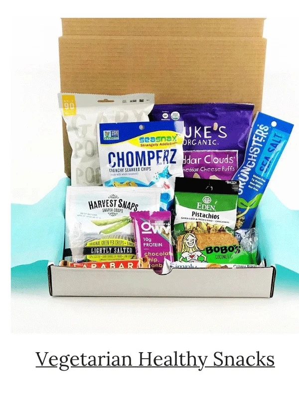 Vegetarian Healthy Snack Box