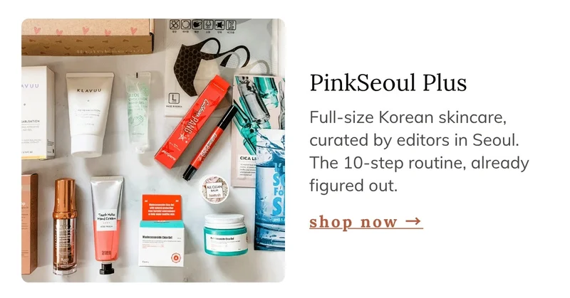 PinkSeoul Plus K-Beauty Skincare Box