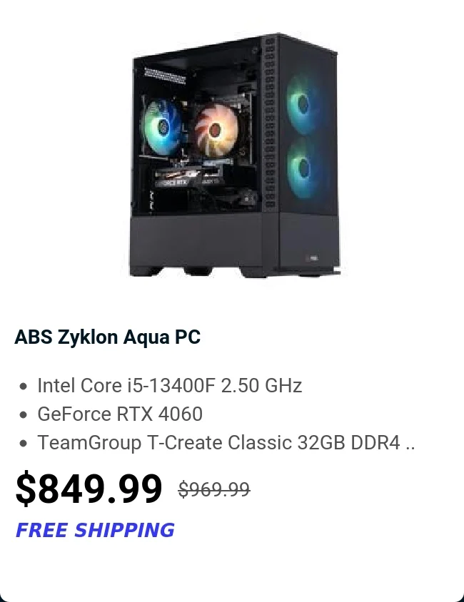 ABS Zyklon Aqua PC