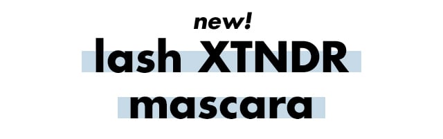 new! lash XTNDR mascara