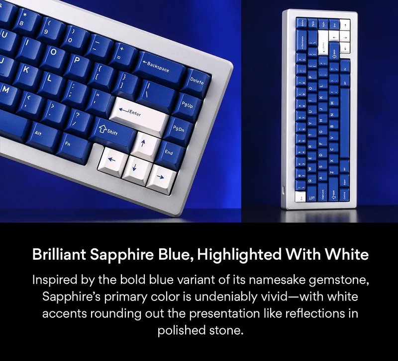 Drop DCX Sapphire Keycap Set
