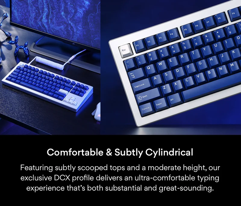 Drop DCX Sapphire Keycap Set