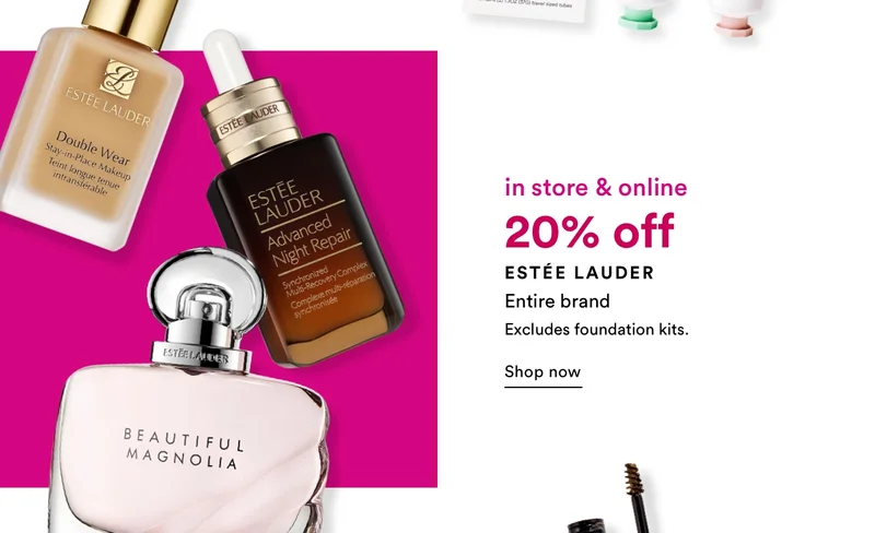 in store & online | Estee Lauder | Shop now