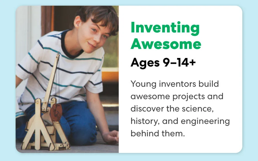 Create gadgets and explore your inner inventor. Create gadgets and explore your inner inventor.