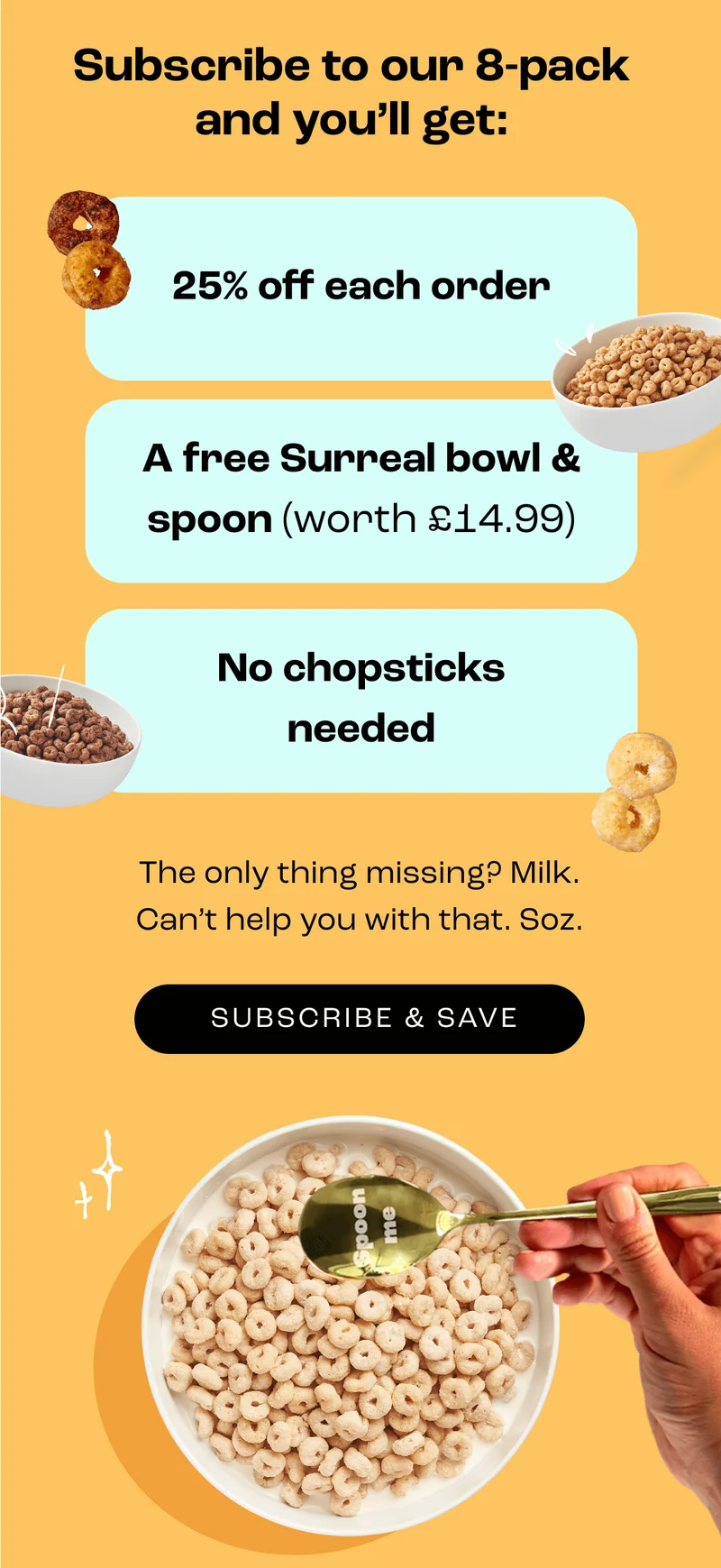 Subscribe to our 8-pack and you’ll get