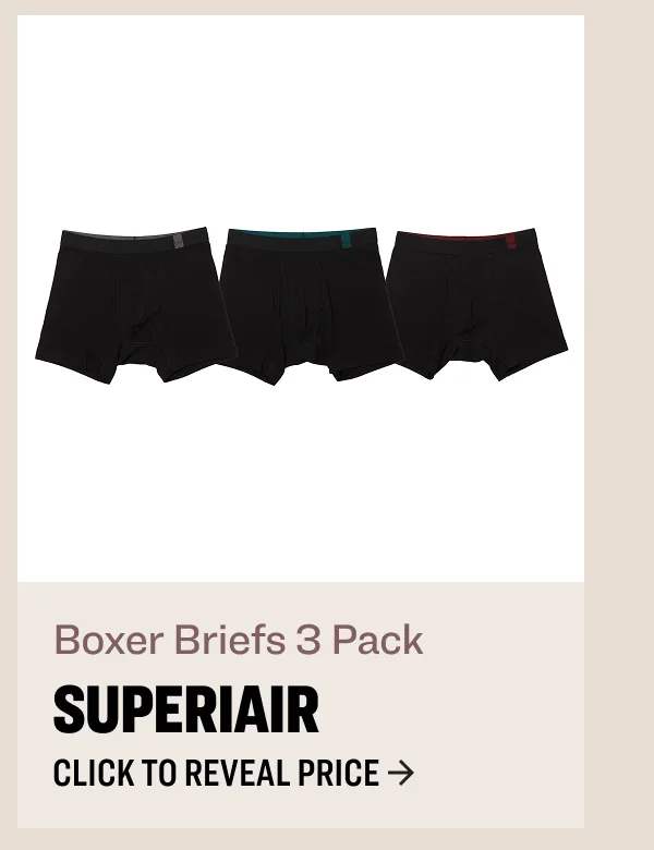 Boxer Briefs 3 Pack superiair Click to reveal price