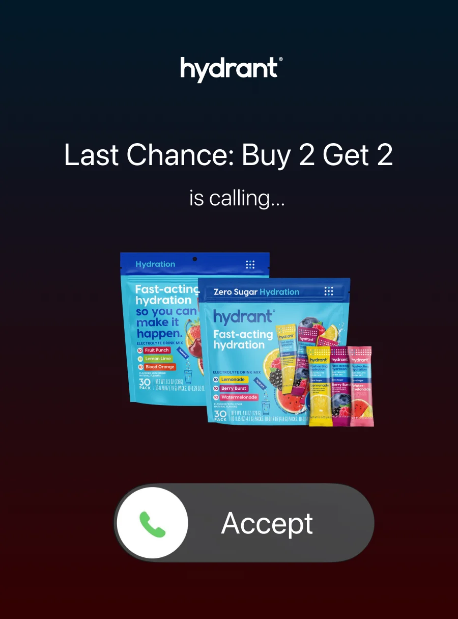 Last Chance: Buy 2 Get 2 is calling... | Accept