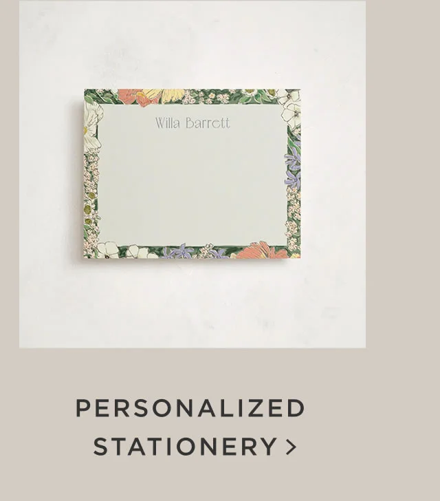 Personalized Stationery